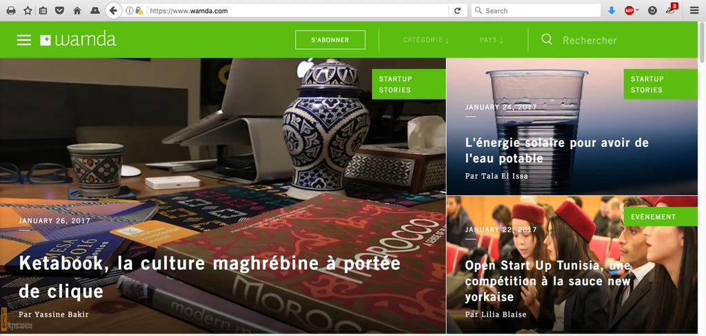 Proud to be a featured story on Wamda 🙏