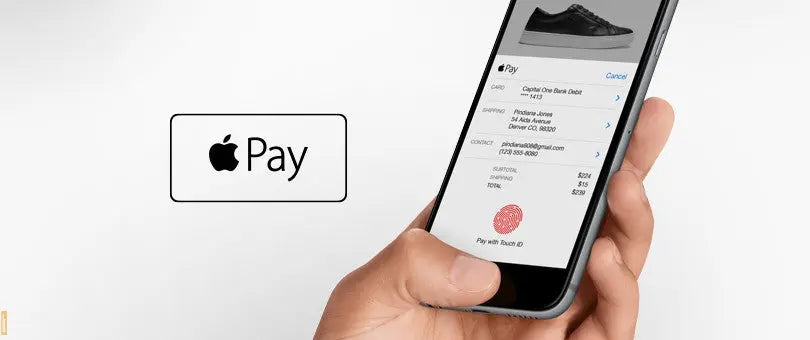 We accept  Apple Pay !